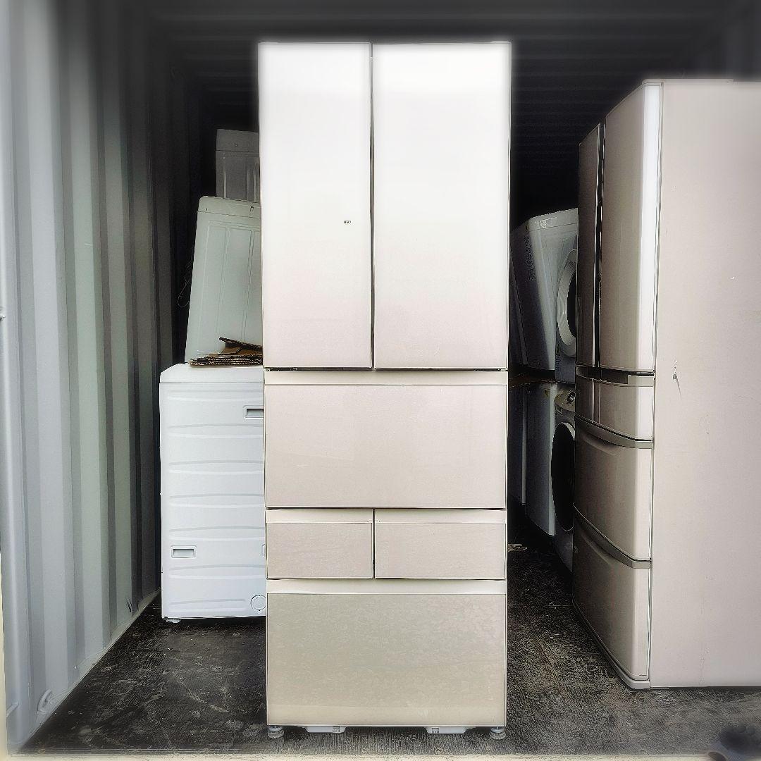 運搬取付無料！サテンゴールド・大容量TOSHIBA純正冷蔵庫！完全動作品・超美品