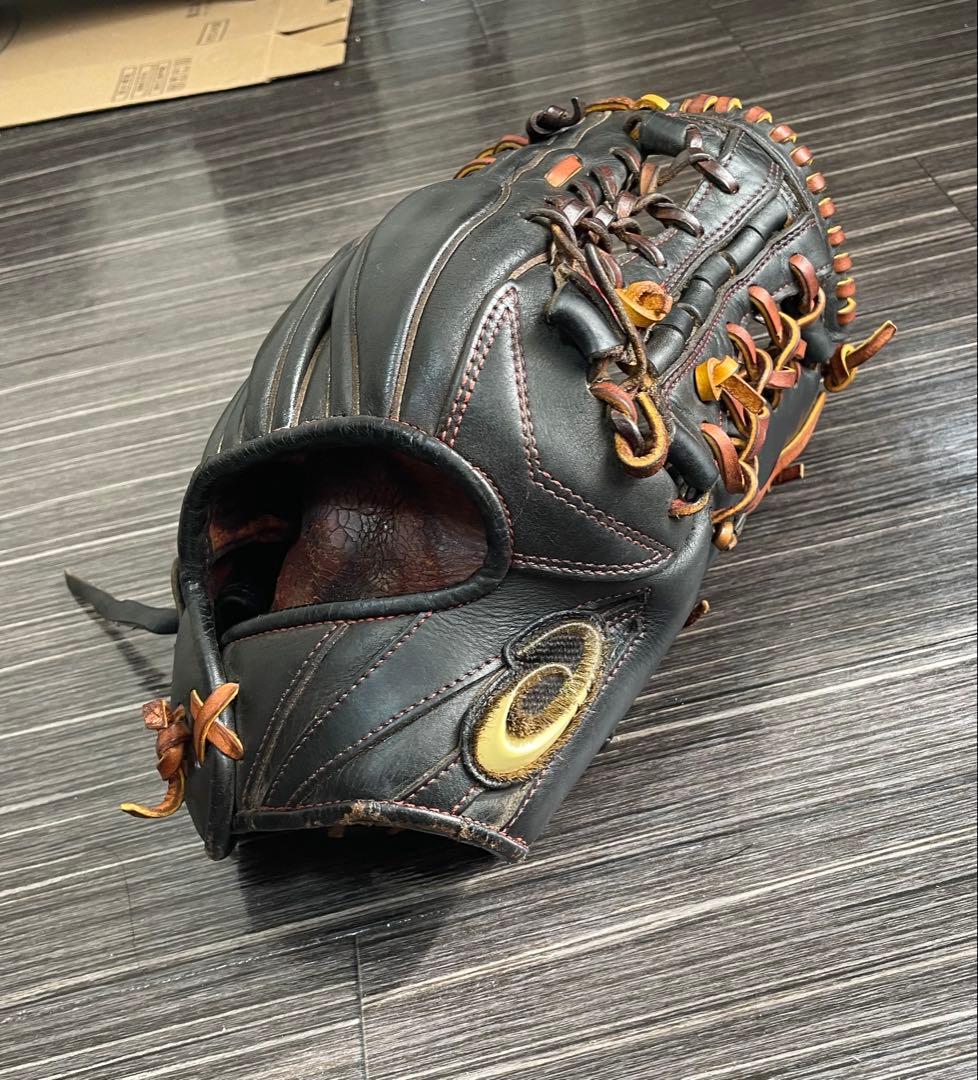 甲子園使用グローブ アシックス　asics 硬式グローブ ゴールドステージ