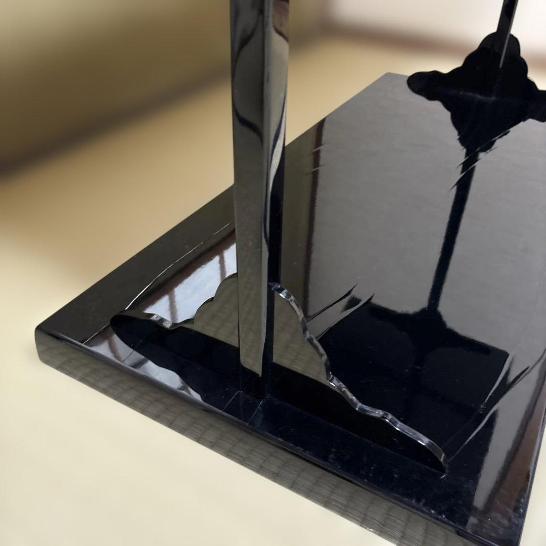 【中古品】組立式　黒及台子（紙箱）USED〈税込・送料込〉