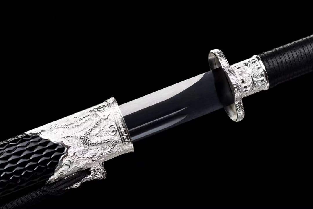 【黒金古刀——天罡】古兵器 武具　刀装具　日本刀　模造刀 居合刀