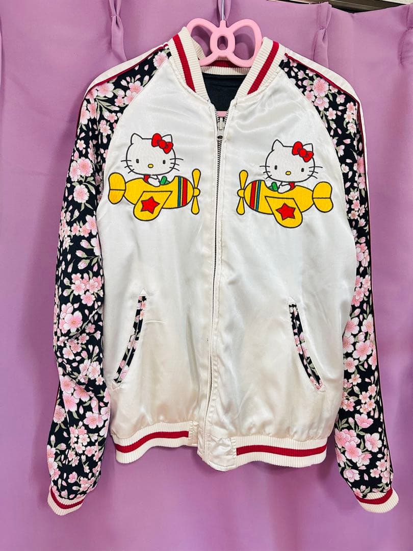 ハローキティ スカジャン リバーシブル