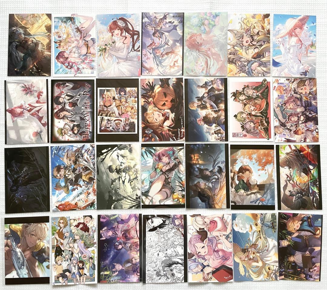 グラブルフェス　グッズ　まとめ売り　ポストカード　トランプ　ガレヲン　シエテ