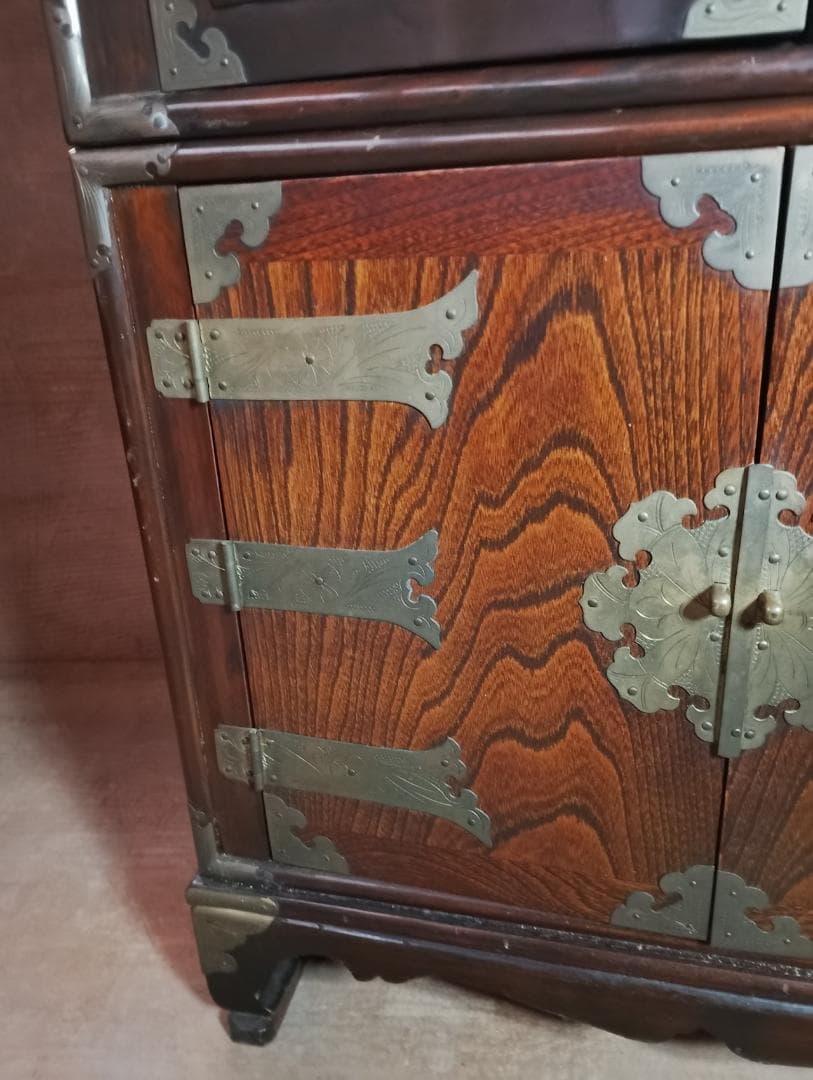 和箪笥 薬箪笥風 小引き出し収納 時代家具 古民家 古道具