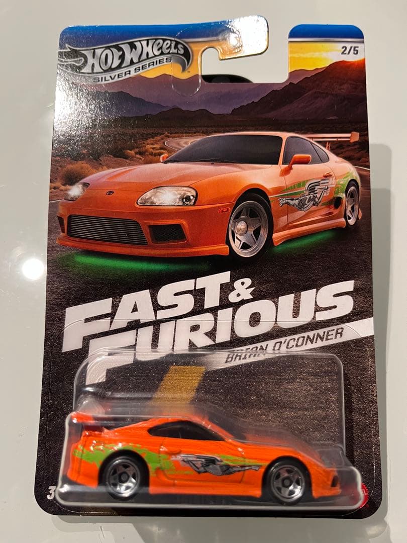 ホットウィール　ミニカー　ワイルドスピード　 トヨタ スープラ　3台セット