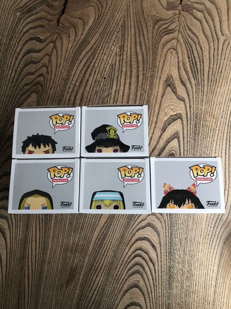 新品未開封バラ売り不可 炎炎ノ消防隊 フィギュア ガチャポン FunkoPOP!