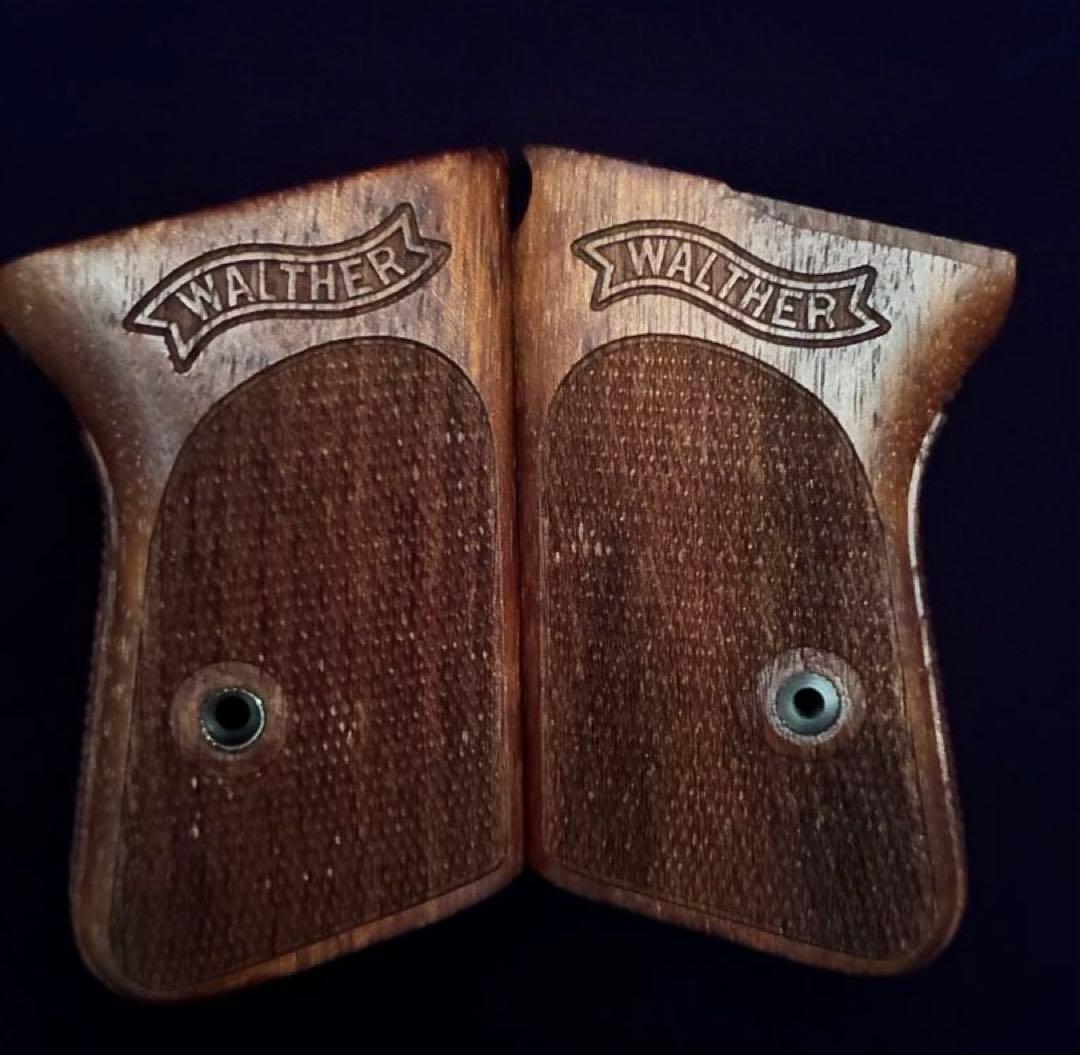 ワルサーPPK CAW製木製グリップ