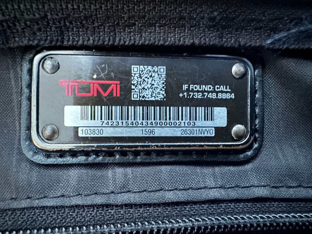 トゥミ　TUMI ビジネスバッグ　ブリーフケース　ネイビー　26301NVY0