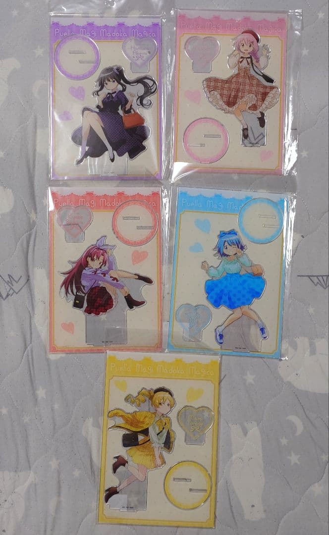 魔法少女まどか☆マギカ　MEGAアクリルスタンド 5点セット