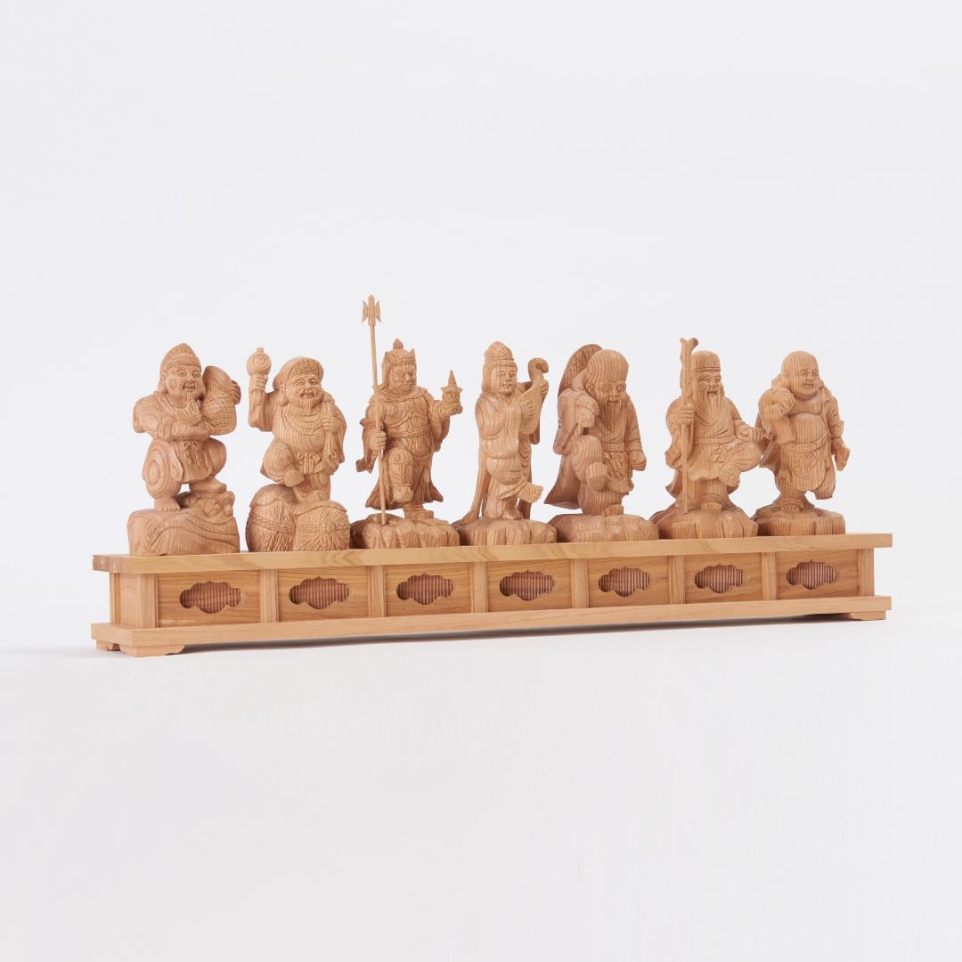 欅　踊り七福神　15ｃｍ #018