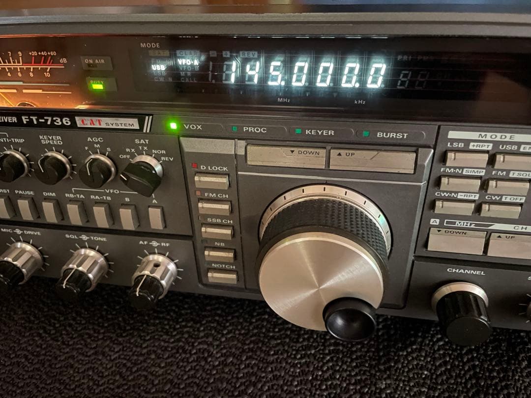 【ジャンク】YAESU FT-736Mトランシーバー