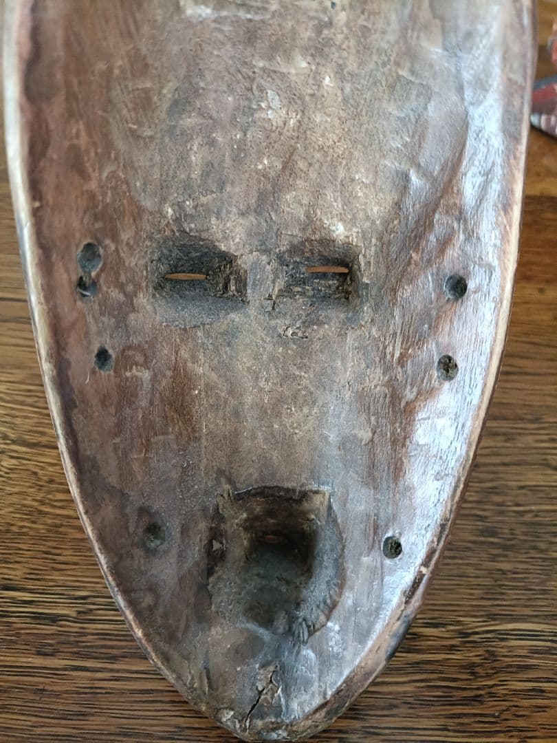 アフリカンマスク 木製彫刻