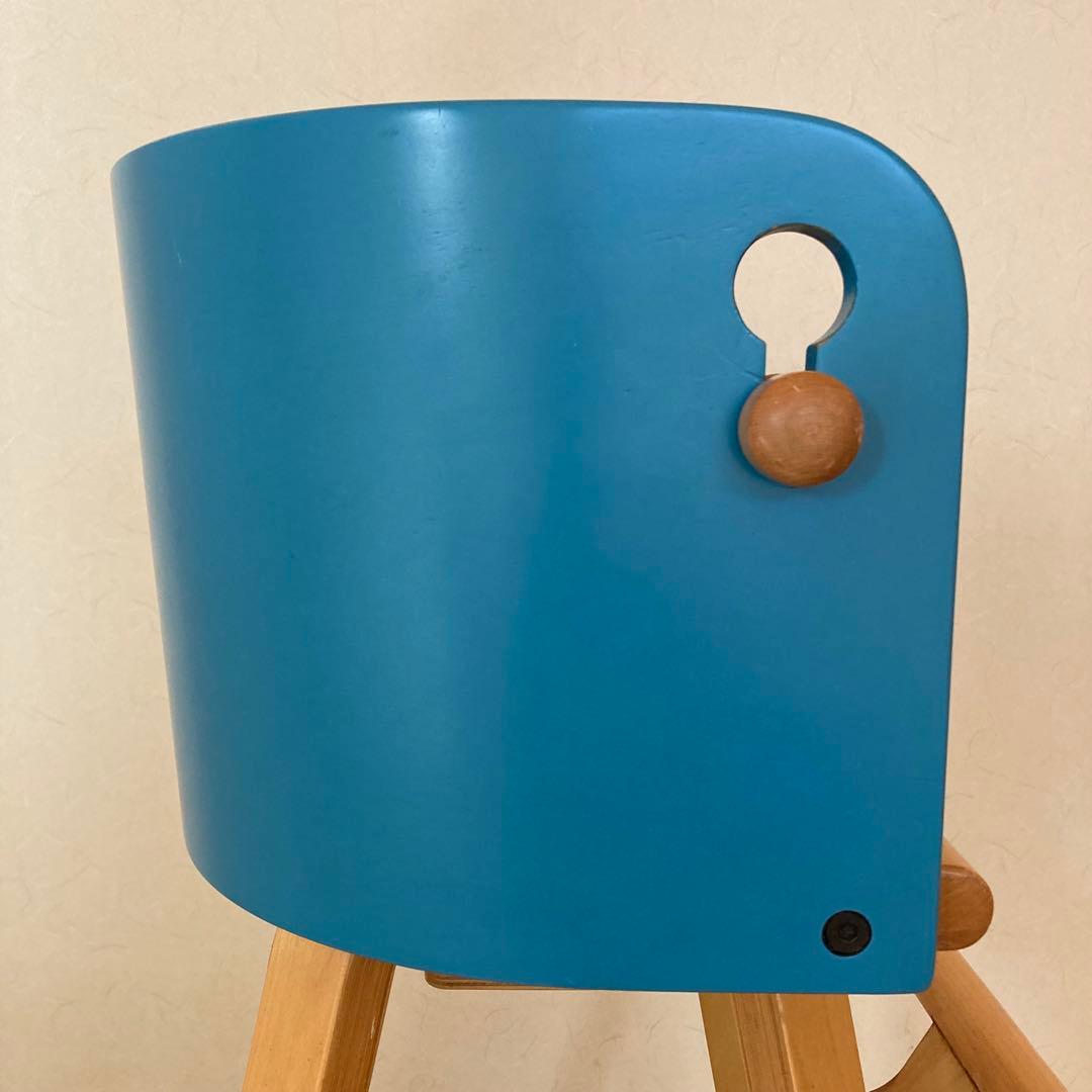 CAROTA chair カロタチェア ベビーチェア ハイチェア　ブルー　青