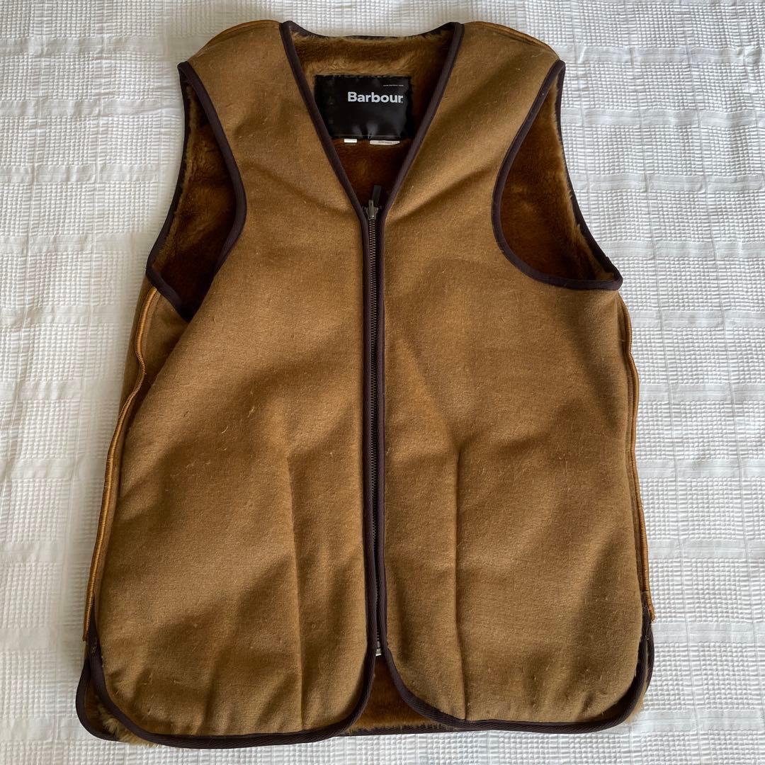 Barbour ブラウン ベスト サイズ36 バブアー