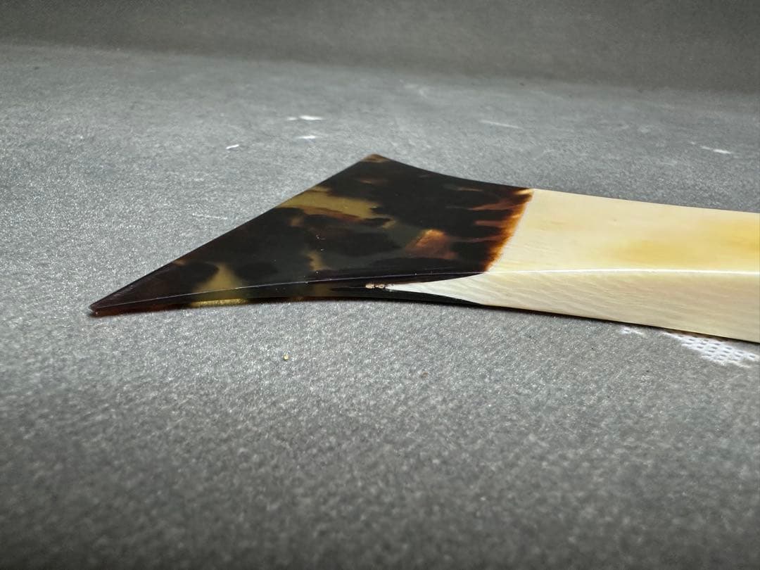 極上　三味線　三味線　鼈甲撥　撥　バチ　天然素材　和楽器　民謡　アンティーク