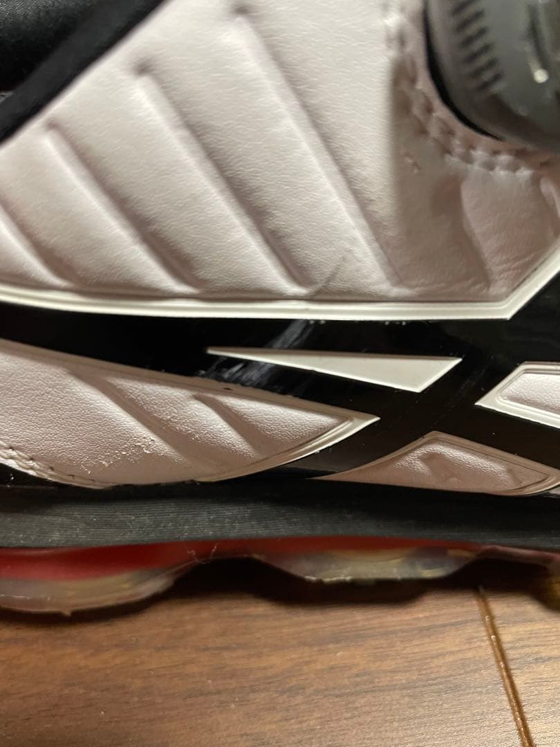 ゴルフシューズ　asics TGN919 ホワイト/ブラック　25.0cm