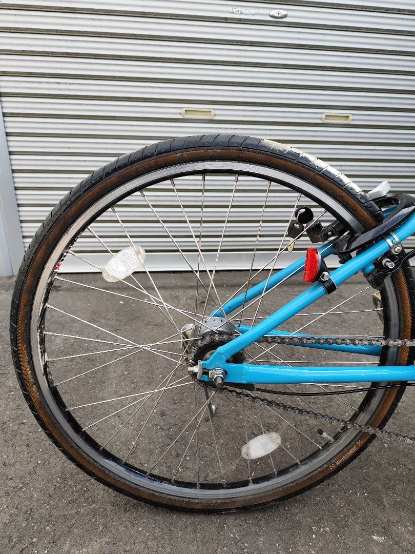 めるゆ　ヤマハ　ビエンタ　水色　12.3Ahバッテリー 現状品