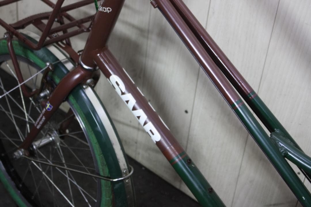 人気！SAAB 20インチ アルミ シマノ6速 360mmミニベロ