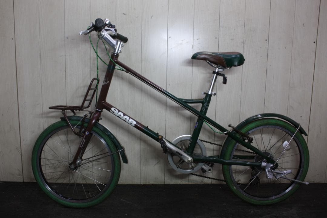 人気！SAAB 20インチ アルミ シマノ6速 360mmミニベロ