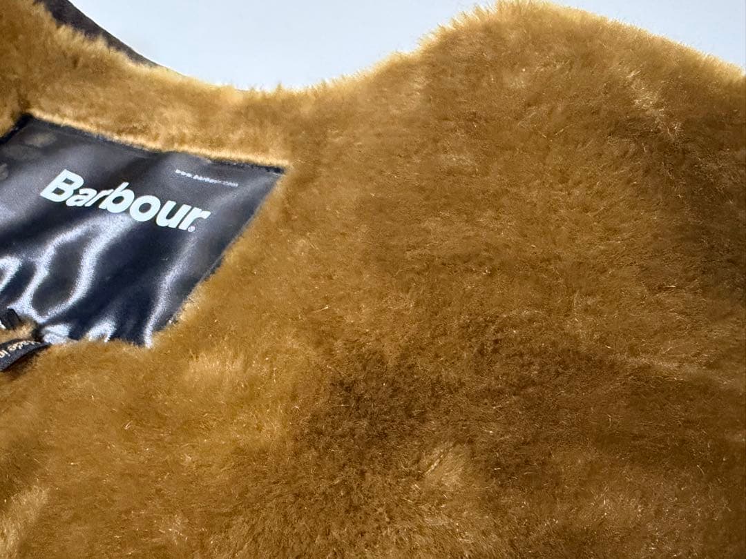 Barbour ファーベスト サイズ38 ポケット付き　バブアー