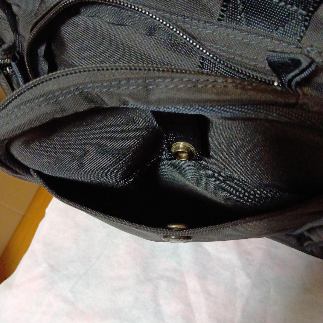 SAZABY ナイロン収納ポケット外　内多く2ウェイボストンバッグ❣️