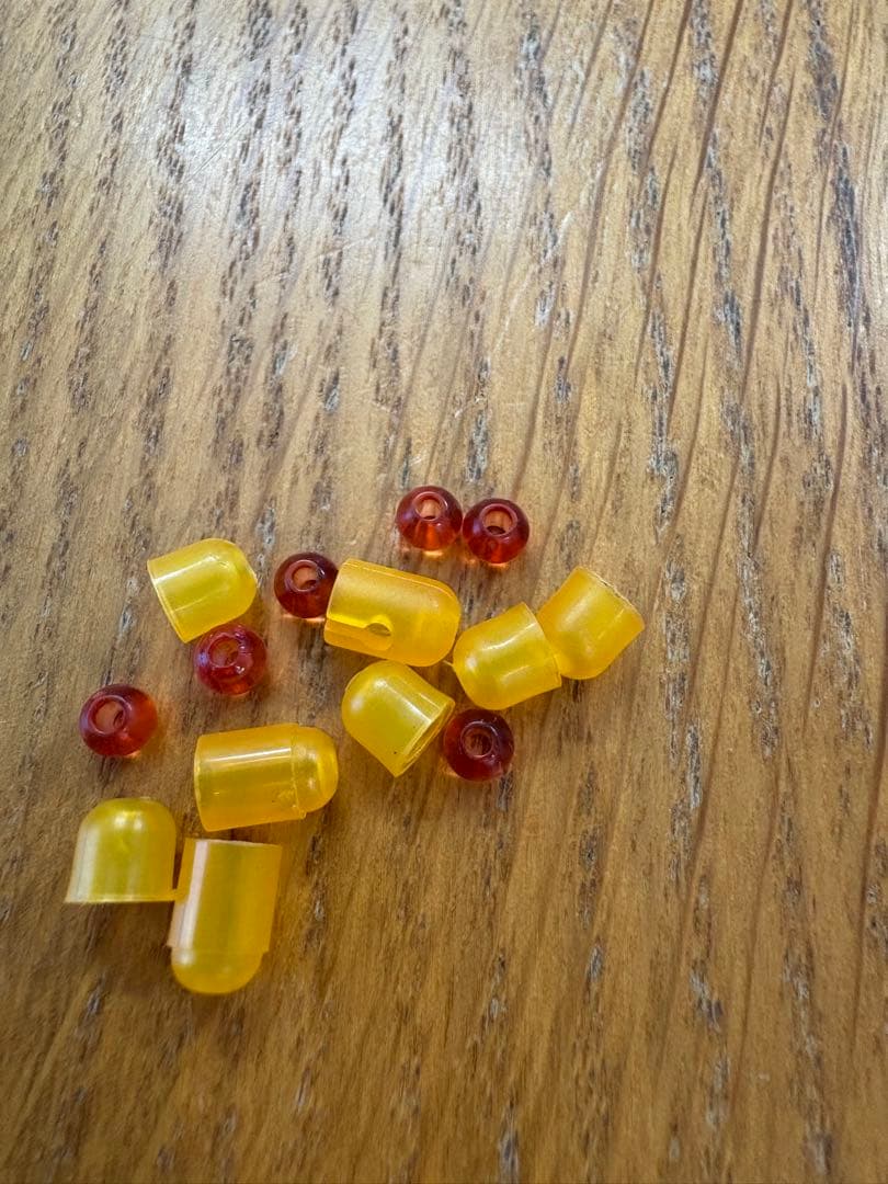 ビンビンスイッチtg 14個、フック、スカート、キャップセット