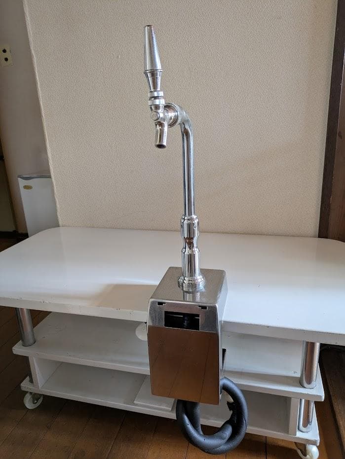 ニットク製ドラフトタワーシルバー クランプ固定式