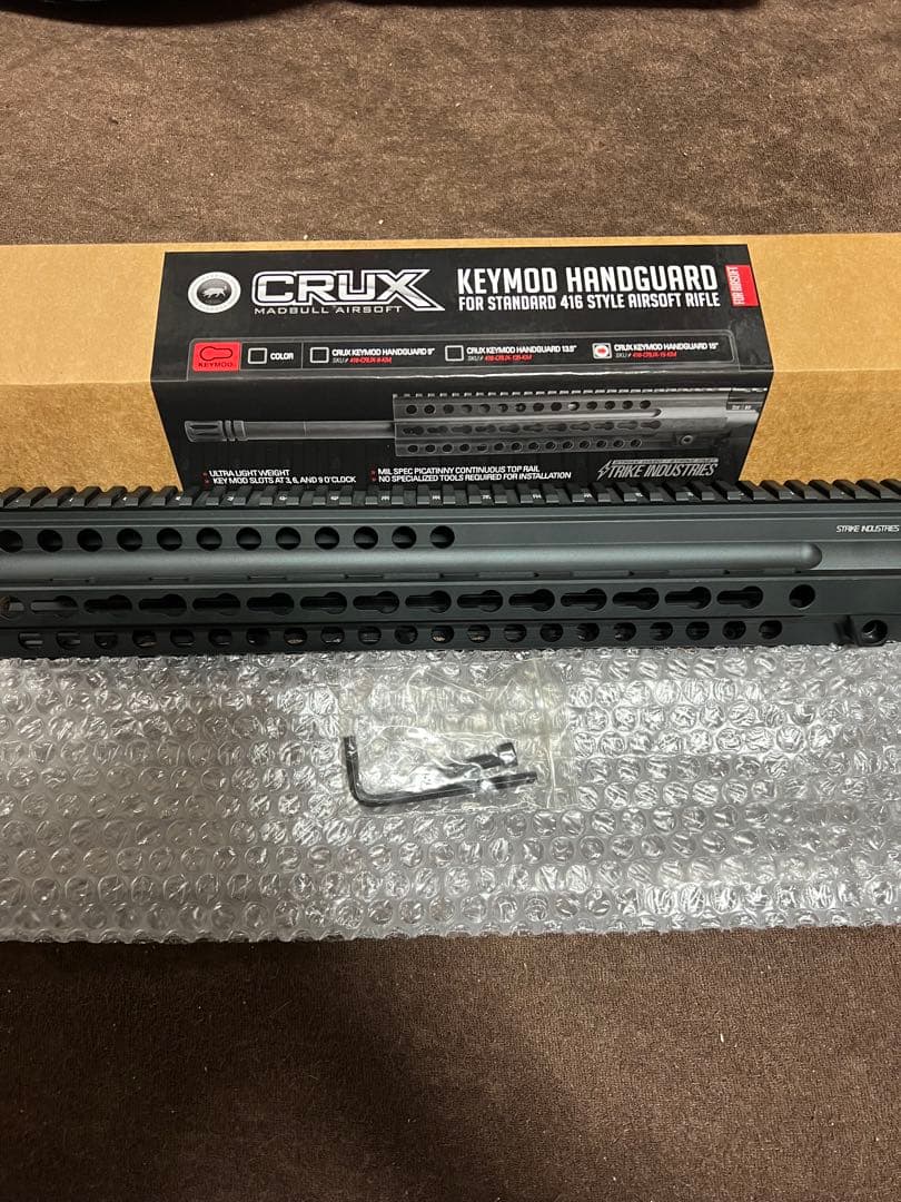 大特価価格！MAD BULL CRUX Keymod 15inch ハンドガード