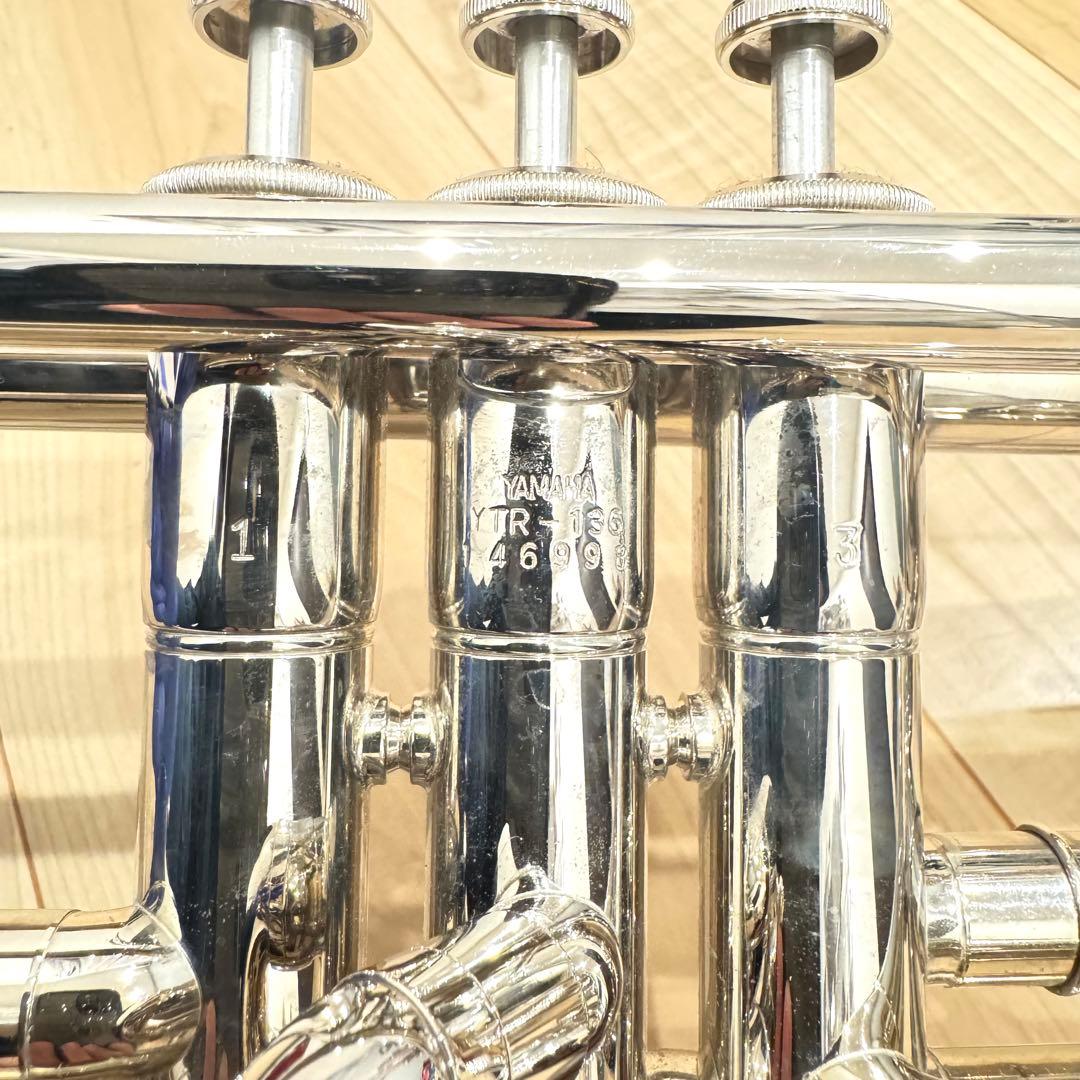 【美品】　YAMAHA ヤマハ　YTR-136 トランペット　管楽器　付属品あり