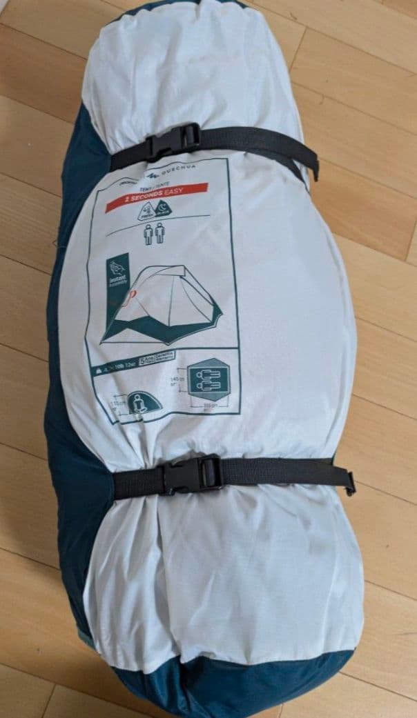 QUECHUA テント 2 SECONDS EASY FRESH&BLACK