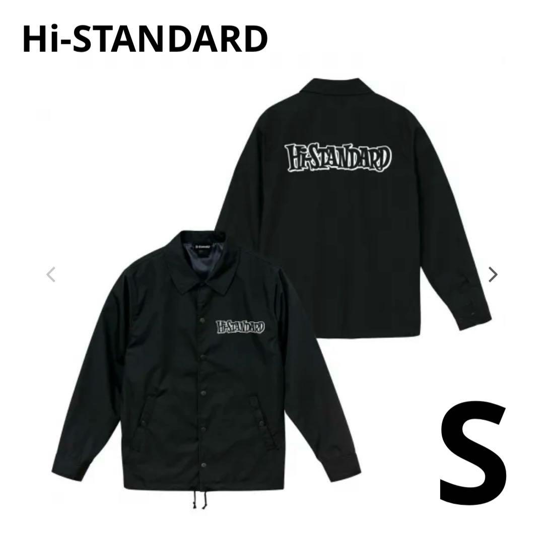 Hi-STANDARD - HS LOGO COACH JACKET（ブラック)