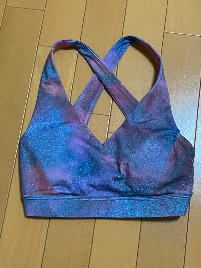 ルルレモンウェア ブルーピンク系　上下セット