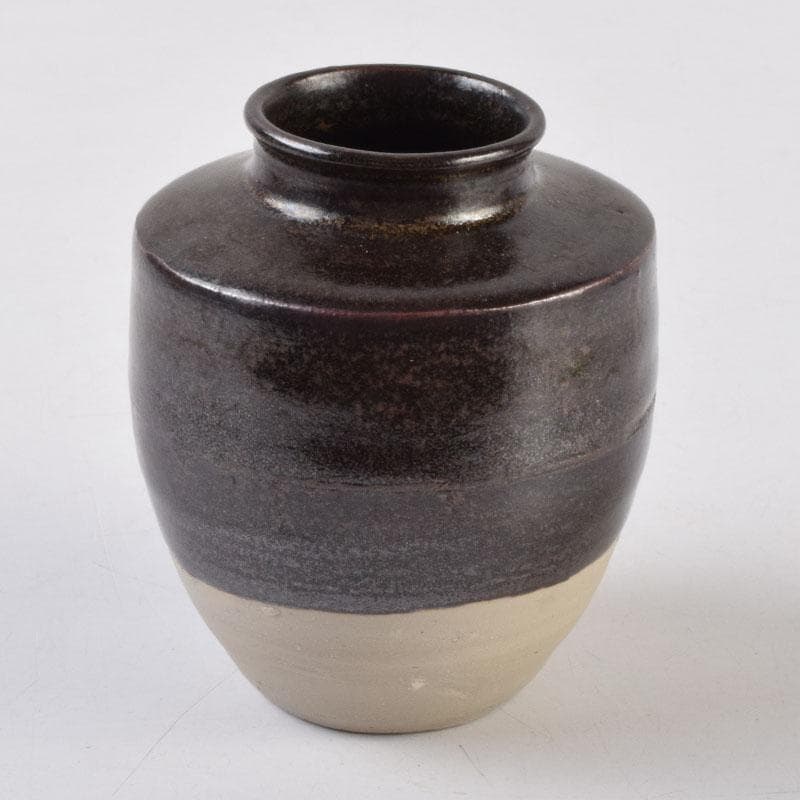 茶道具　古瀬戸　祖母懐茶入　銘清香　仕覆付　松尾流不染斎極め箱　V　8590