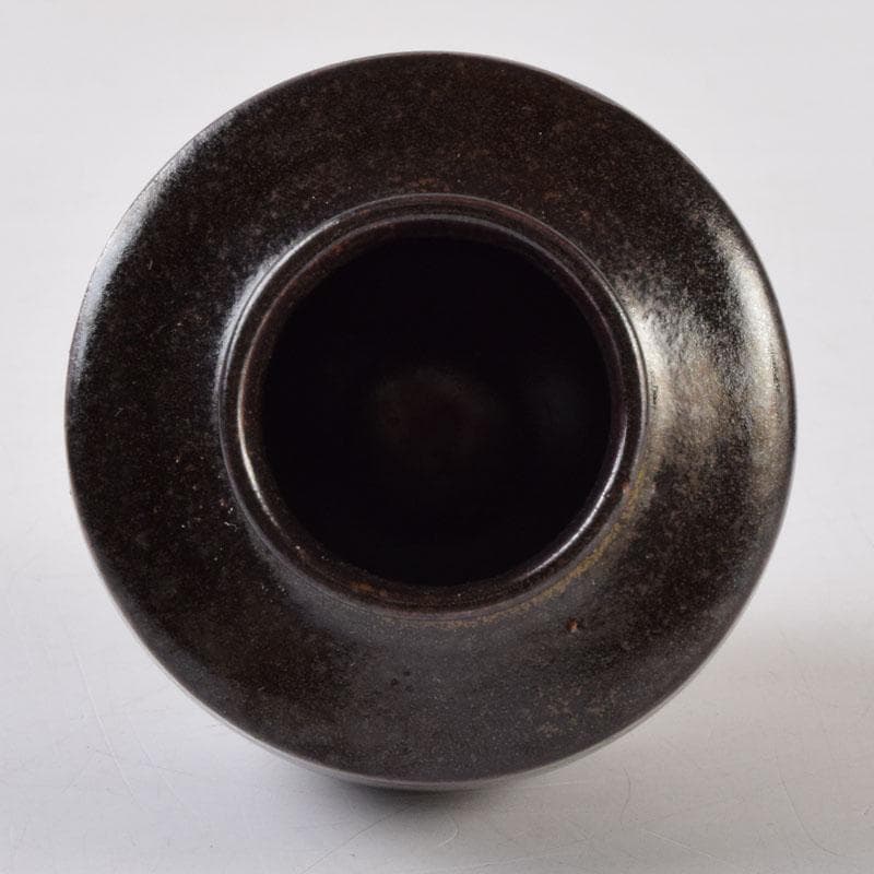 茶道具　古瀬戸　祖母懐茶入　銘清香　仕覆付　松尾流不染斎極め箱　V　8590