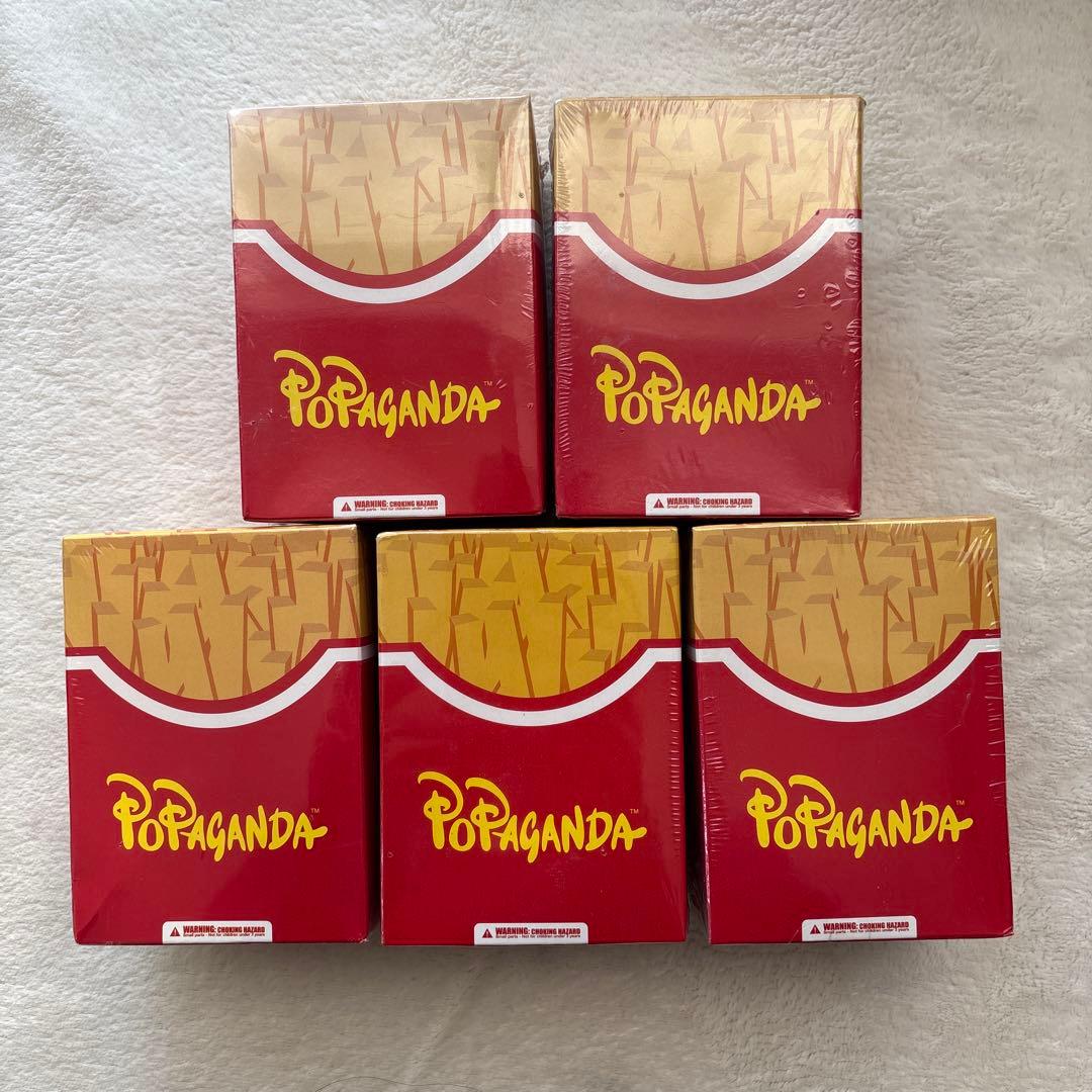 Popaganda ミニフィギュア 5個セット 未開封品中身は何が出るか楽しみ