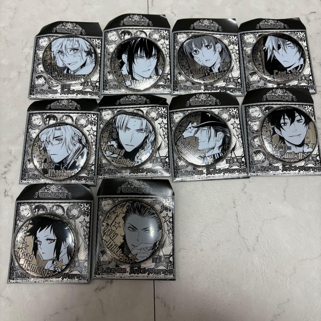 D.Gray-man　白銀缶バッジコレクション