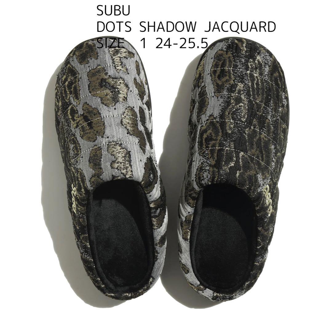 靴 SUBU DOTS SHADOW JACQUARD 1 24-25.5