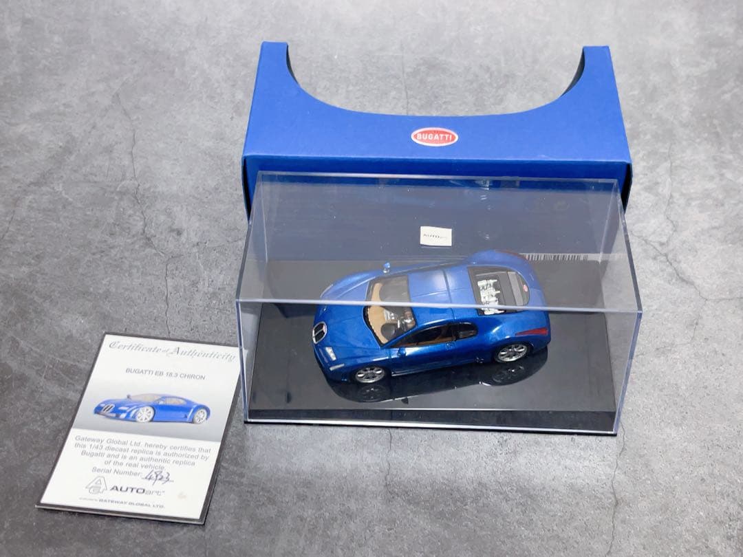 オートアート 1/43 Bugatti EB 18.3 CHIRON