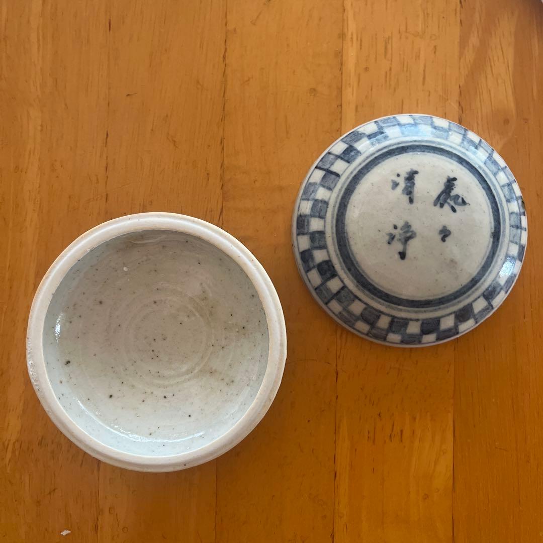 中国　骨董　蓋もの