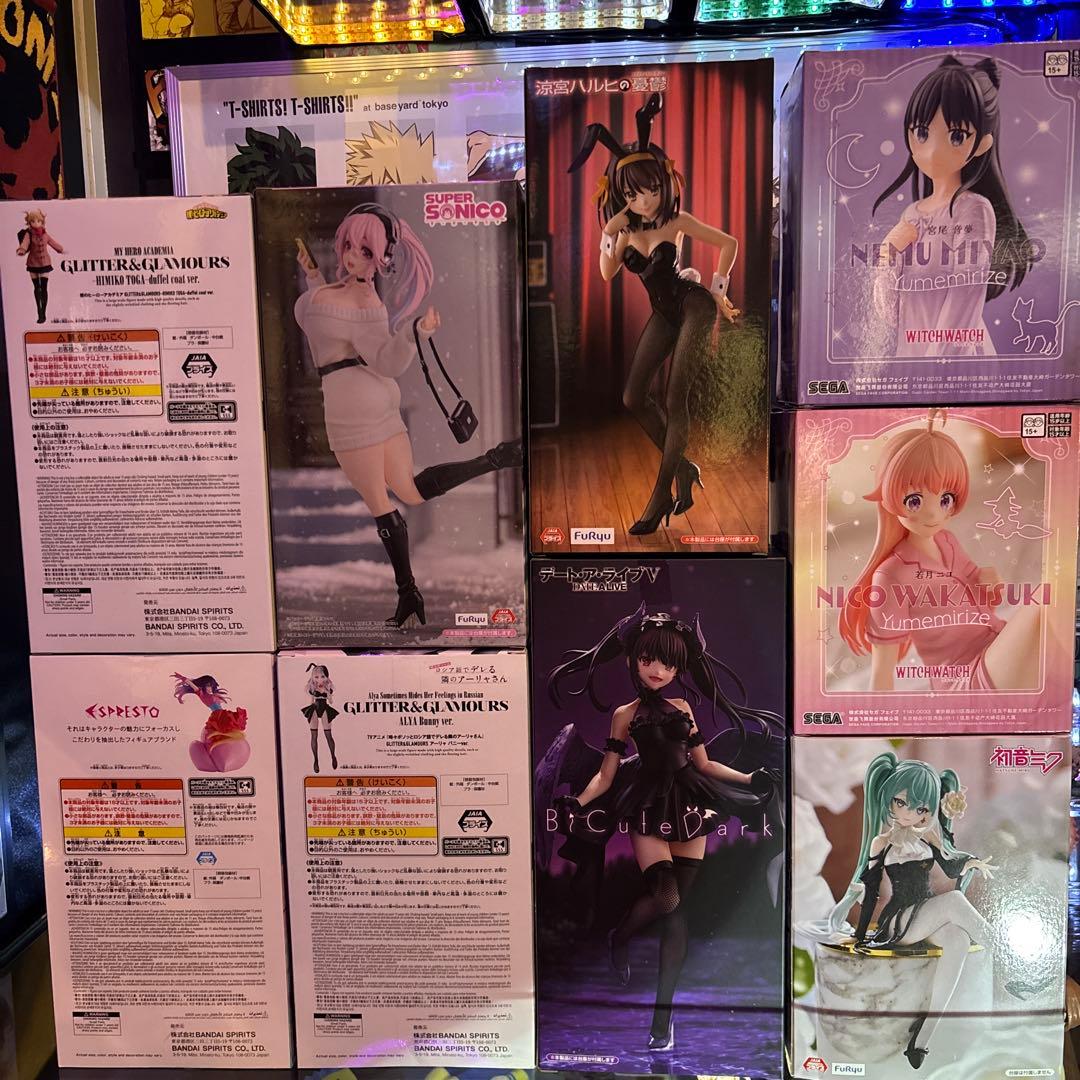 【未開封新品】 フィギュア 9点セット