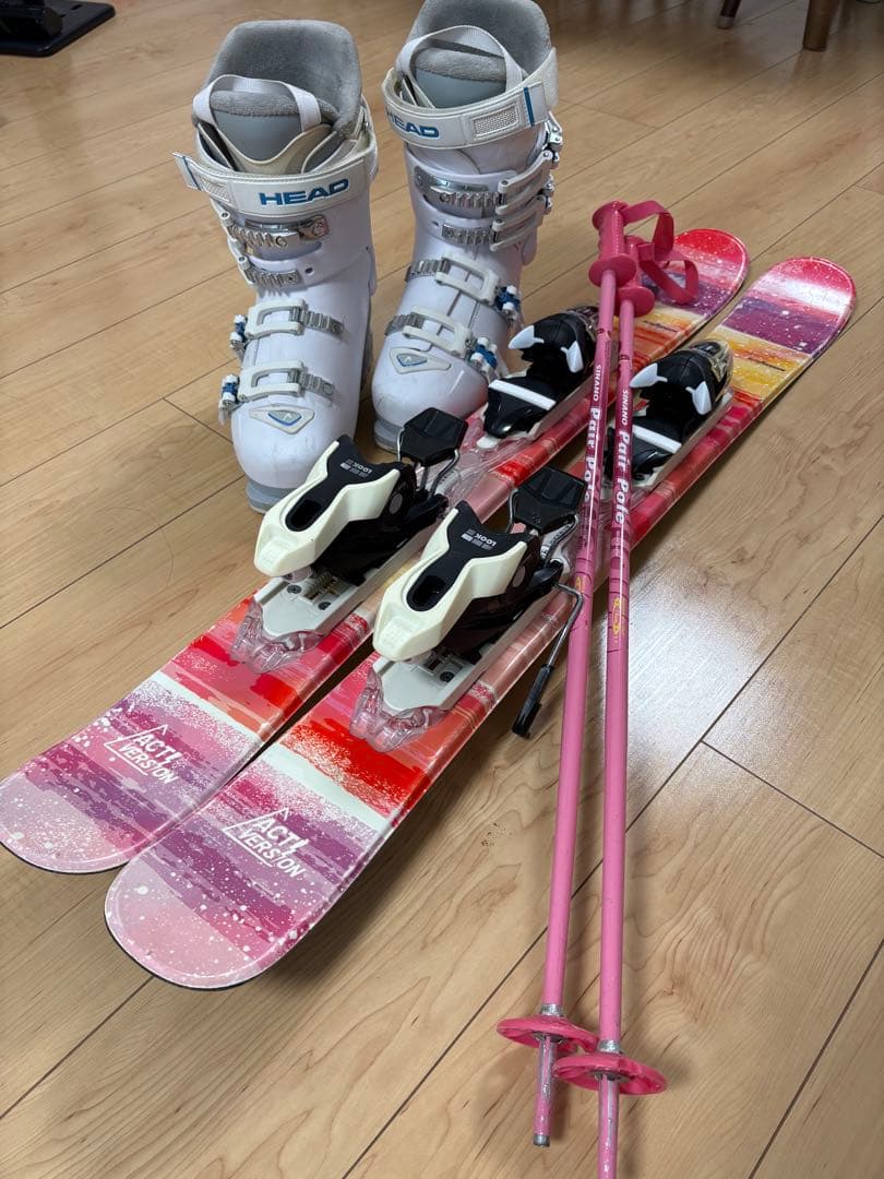 99cm ショートスキーセットHEAD ACTIVERSION