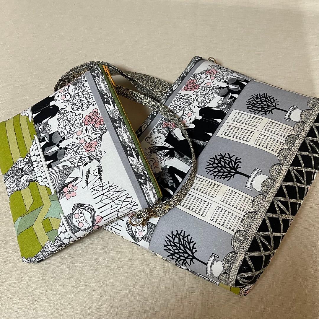 ♡ ガストリー　グラウンズで2個♡ハンドメイド　アレキサンダーヘンリー