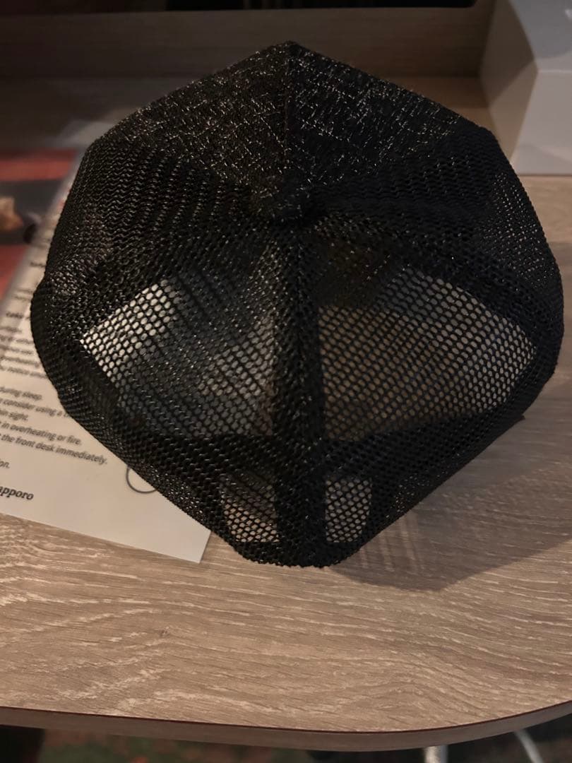 AMIRI メッシュベースボールキャップ 黒