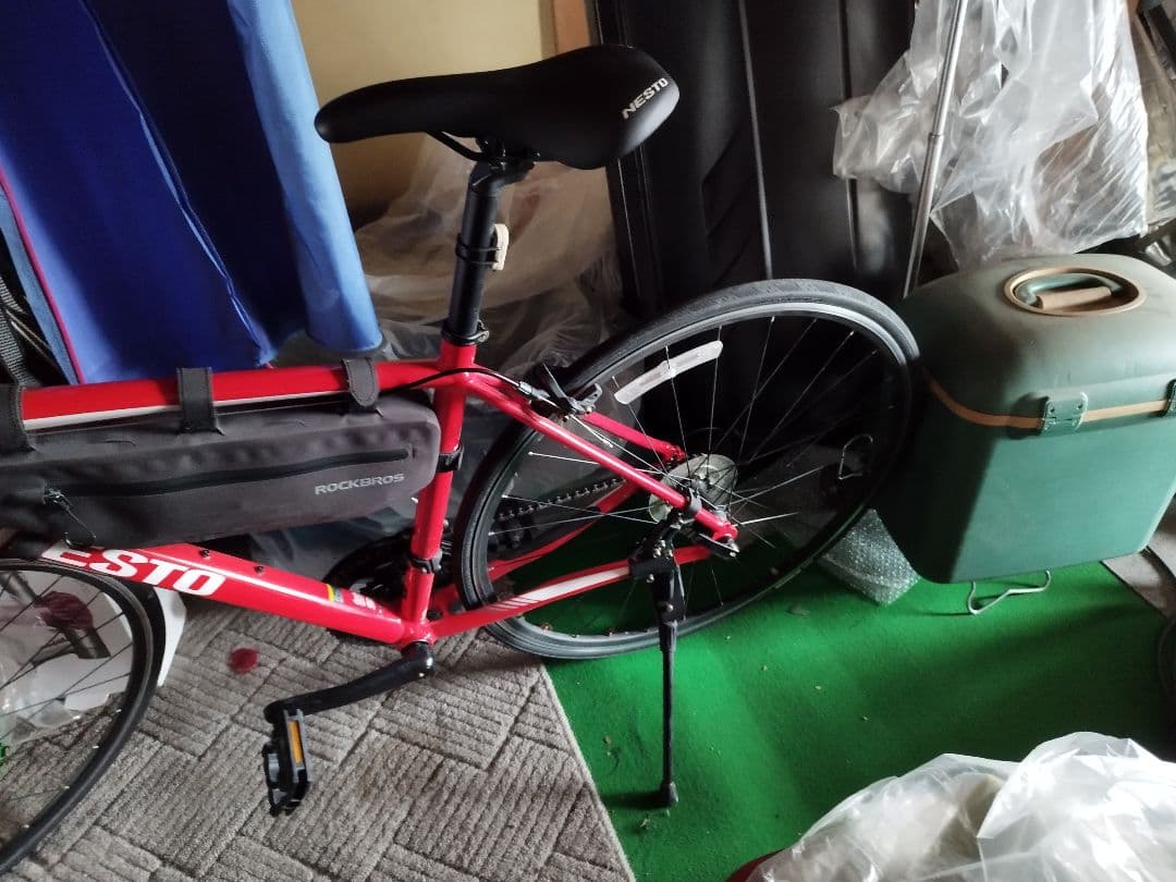 NESTO 赤 ロードバイク 465