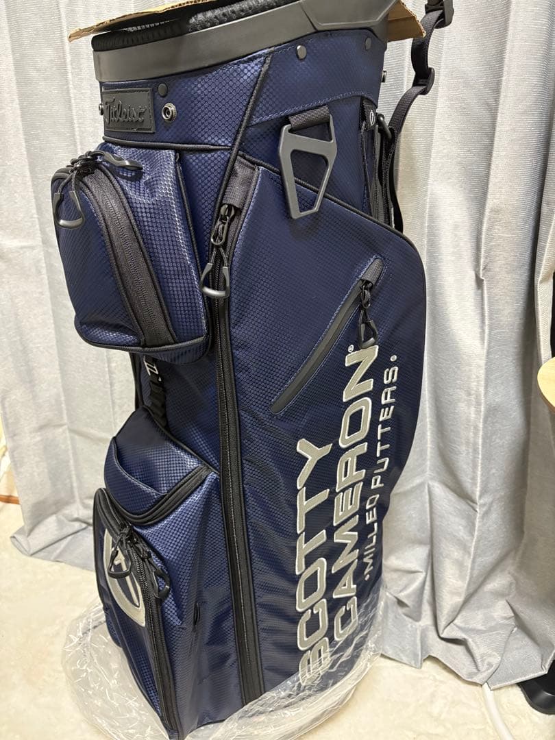 SCOTTY CAMERON ゴルフバッグ ネイビー