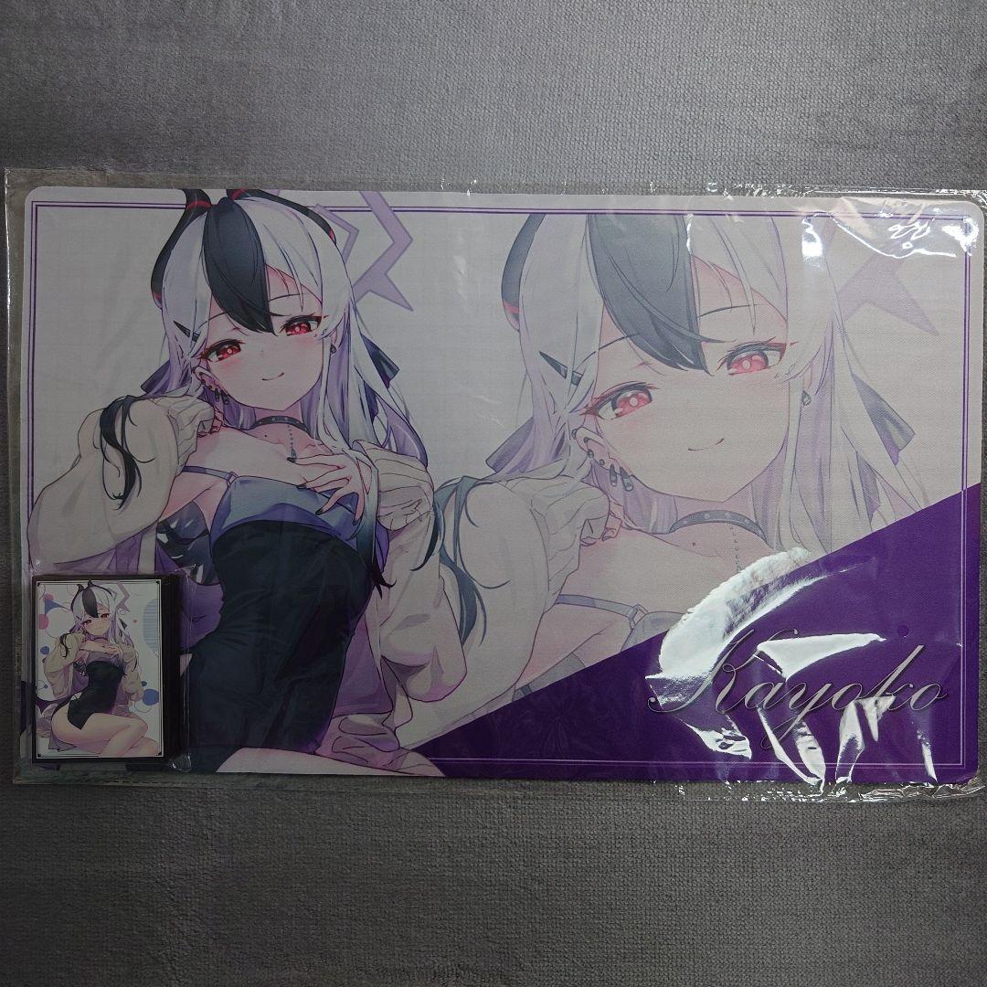 α1 ブルーアーカイブ 笑顔&ドレス 鬼方カヨコ スリーブ&プレイマット