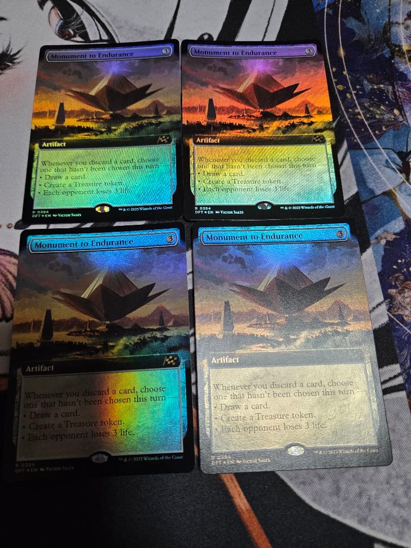 MTG 忍耐の記念碑 拡張　foil