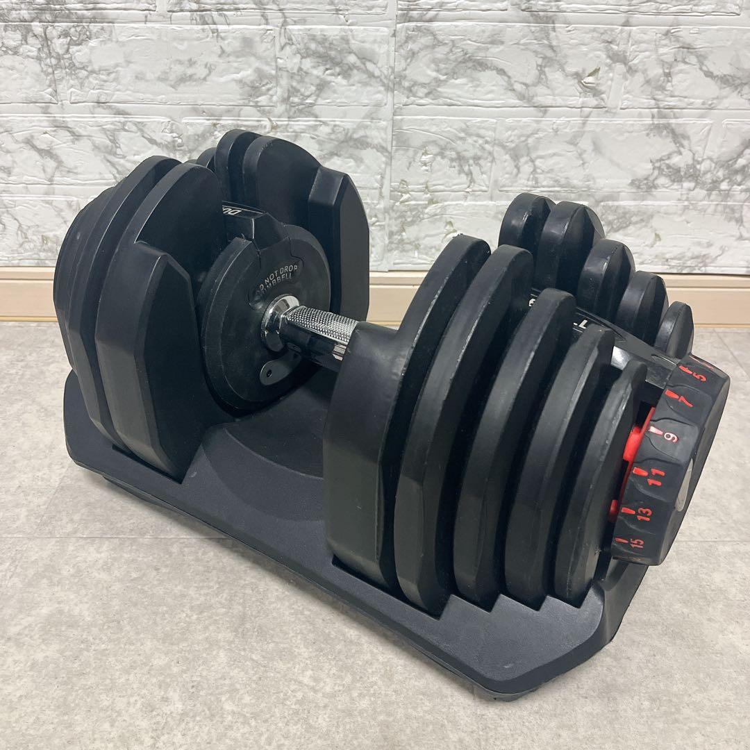 可変式ダンベル 5kg〜40kg DUMBBELL ダイヤル式　１個