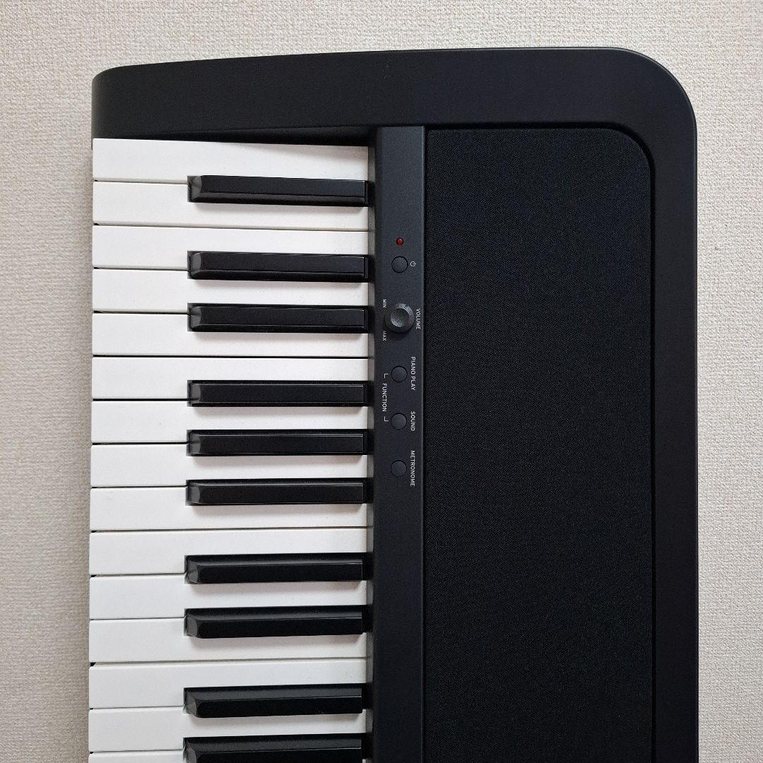 【状態良好】KORG デジタルピアノ B2 ブラック スタンド付き 送料込み