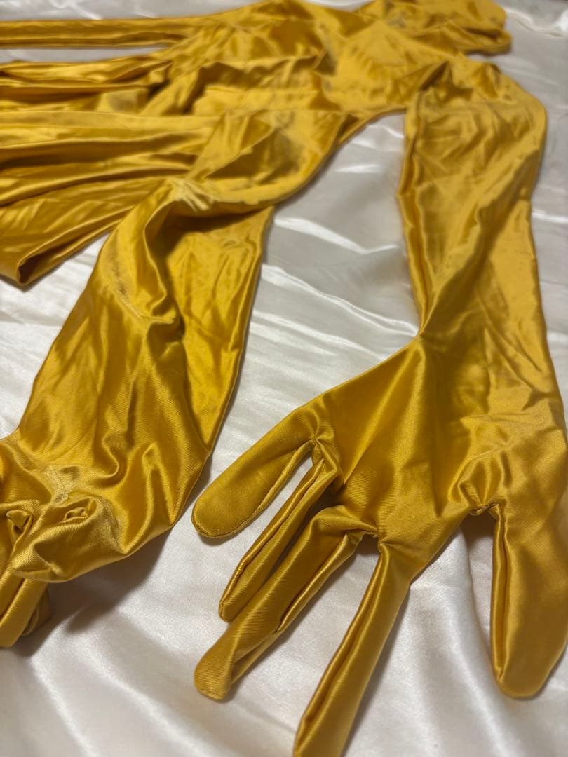 ツルスベゼンタイ 全身タイツ ZENTAI ゴールド ※オプション概要欄記載