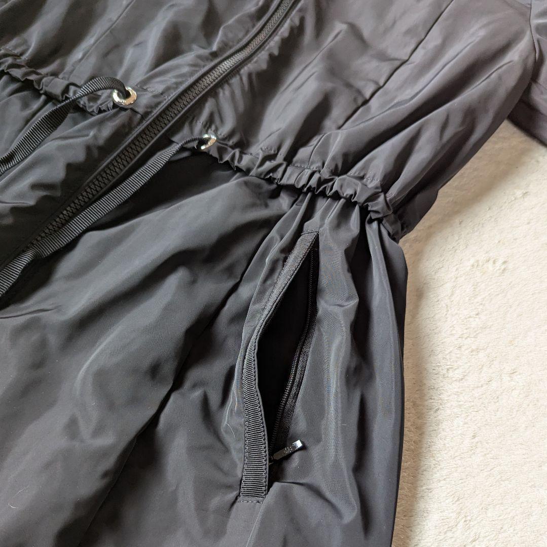 【人気モデル】 モンクレール TOPAZ ナイロンコート 黒 サイズ1 S相当